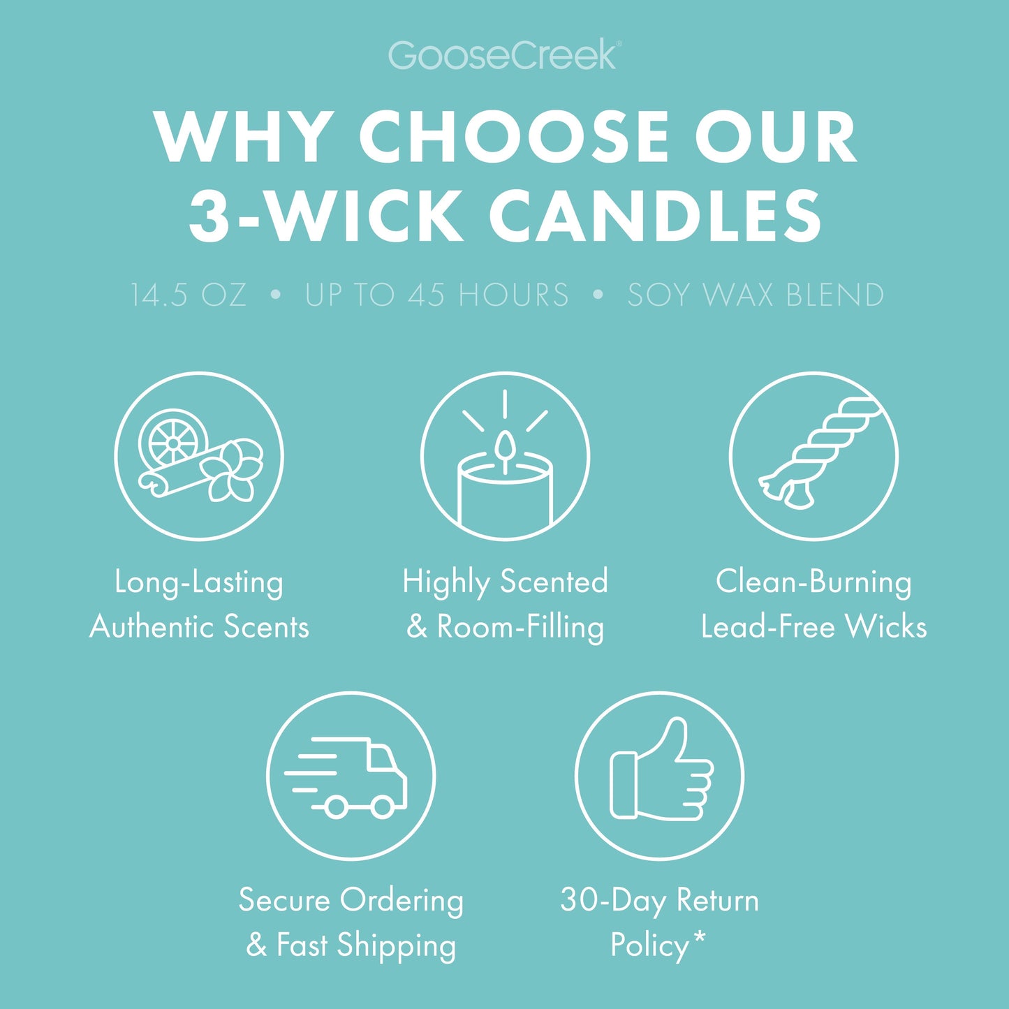 Blueberry Limeade 3-Wick Candle