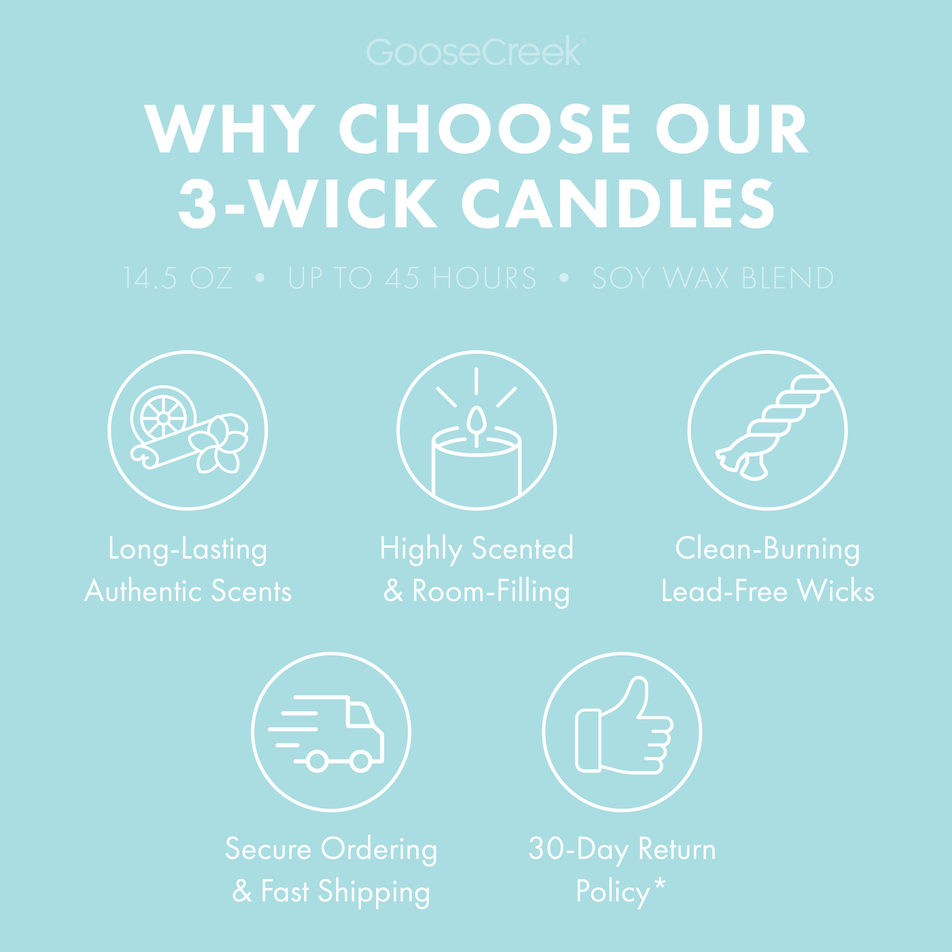 Blueberry Bunnycream Large 3-Wick Candle