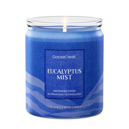Eucalyptus Mist Odor Eliminating 7oz Single Wick Candle