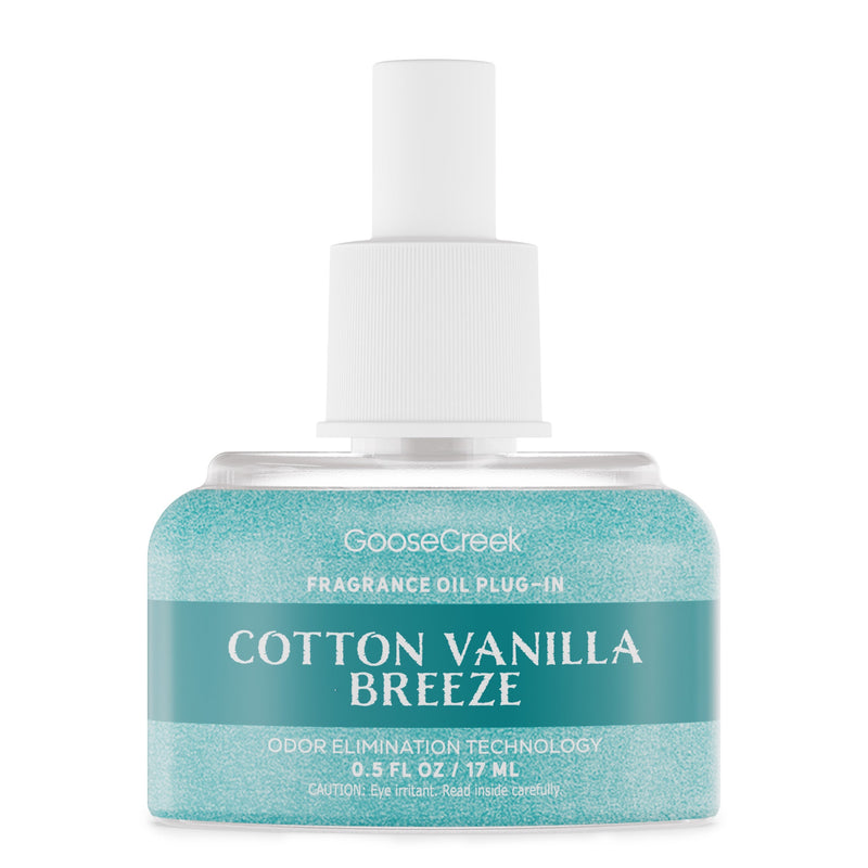 Cotton Vanilla Breeze Odor Eliminating Plug-in Refill | Daily Edit