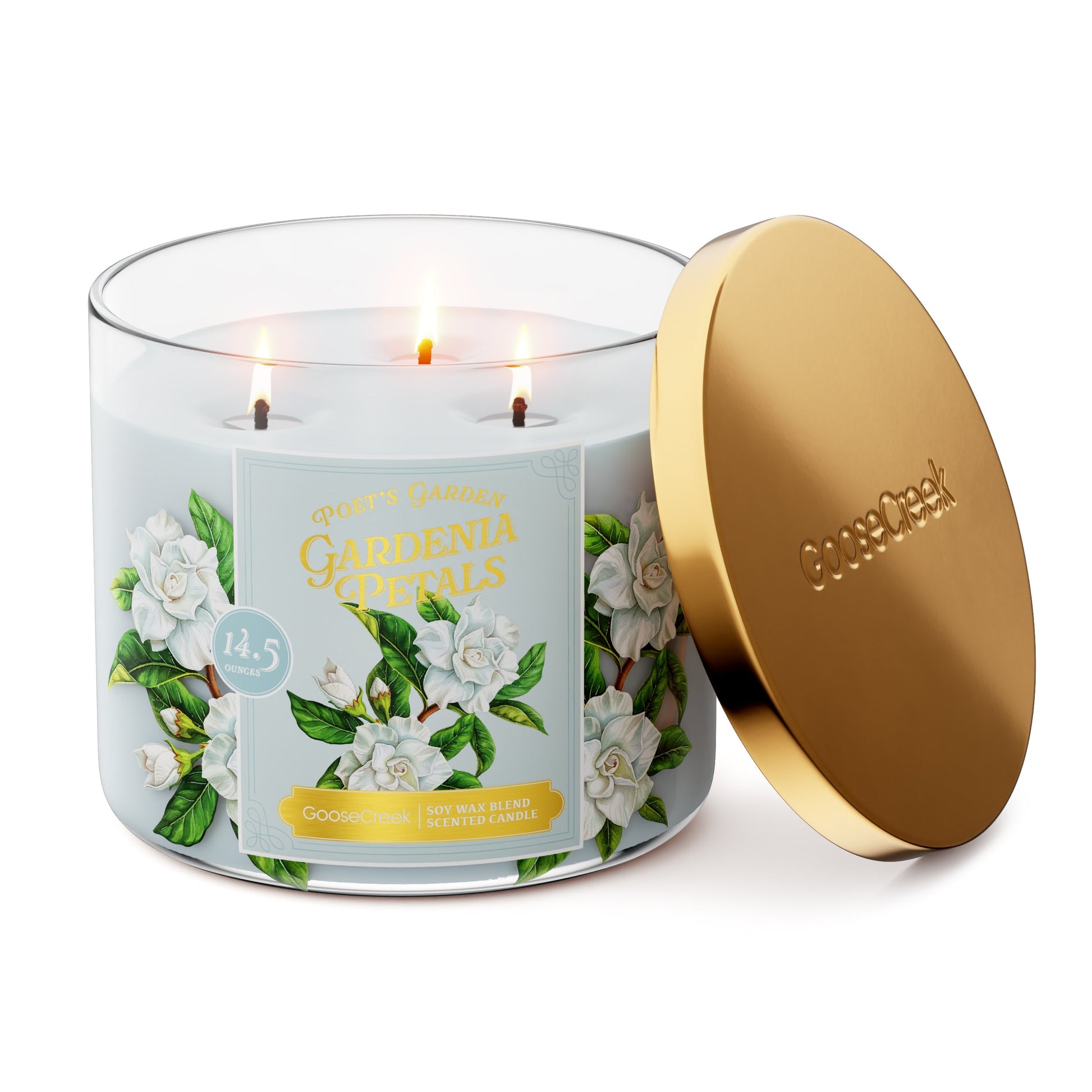 Gardenia Petals 3-Wick Candle