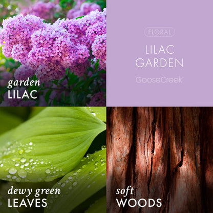 Lilac Garden 7oz Single Wick Candle
