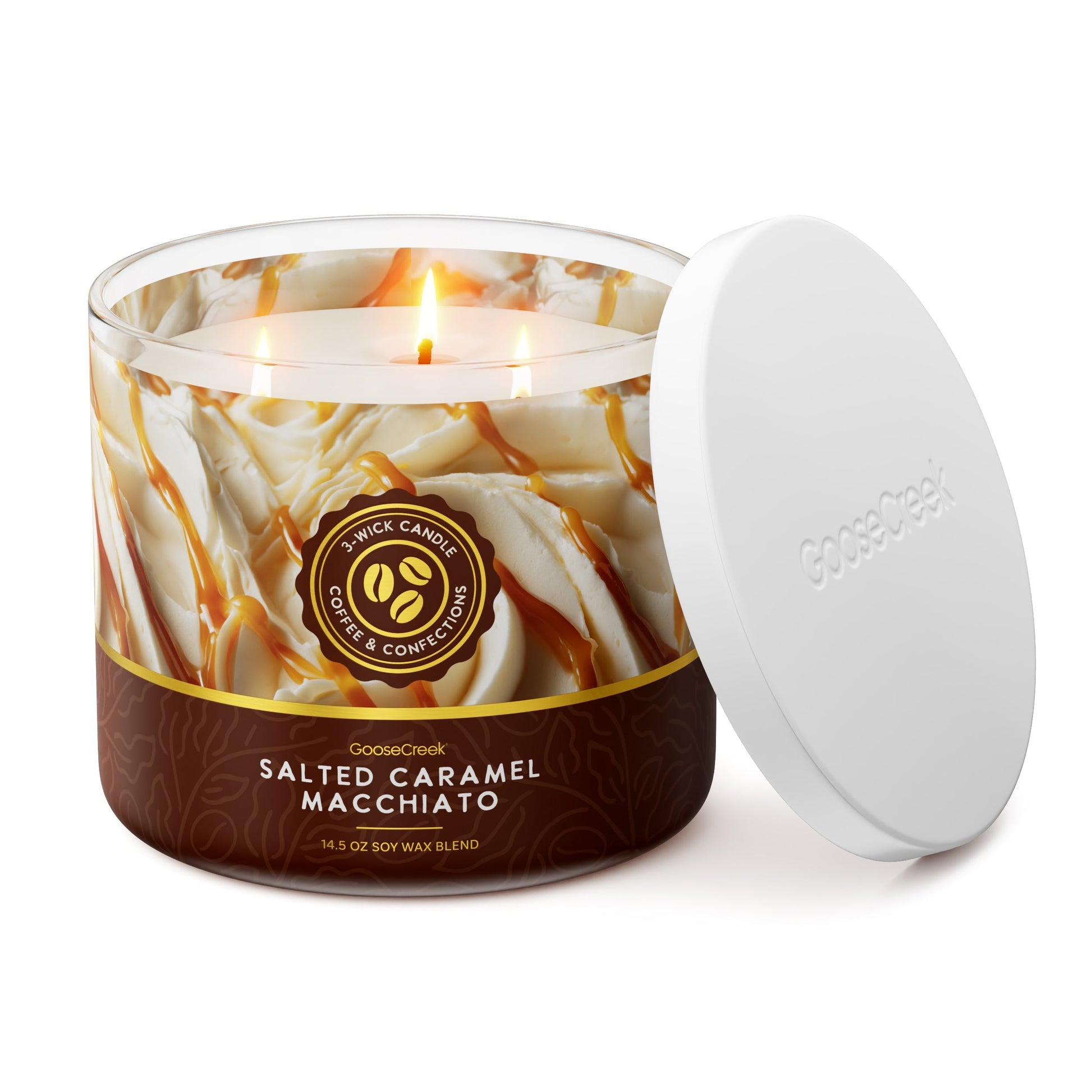 Salted Caramel Macchiato 3-Wick Candle