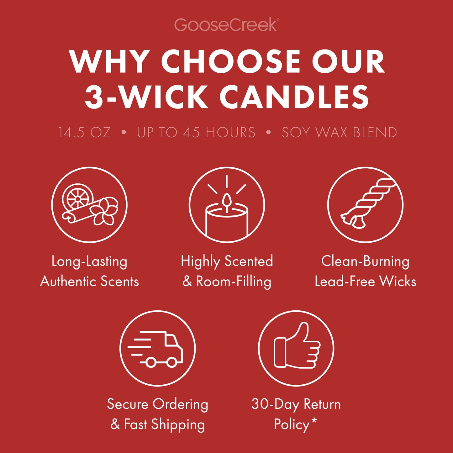 Warm Apple Pie 3-Wick Candle